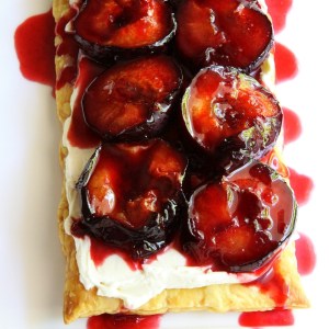 Plum tart
